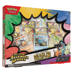 Pokémon Erhabene Helden: First Partners Deluxe Pin Collection – Deutsche Ausgabe